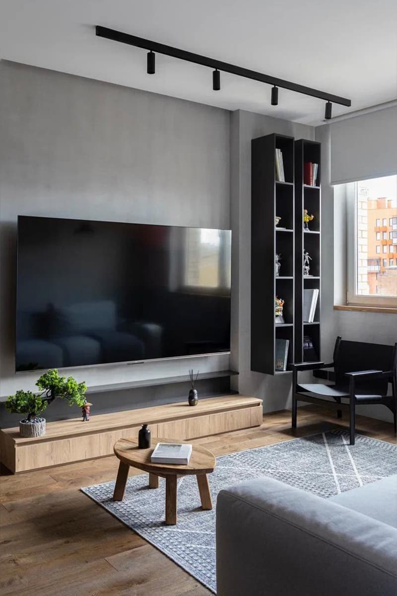 Практичный интерьер квартиры без лишних деталей — проект PISA design